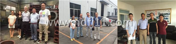 国外客户来厂考察麻豆精品一区二区风机