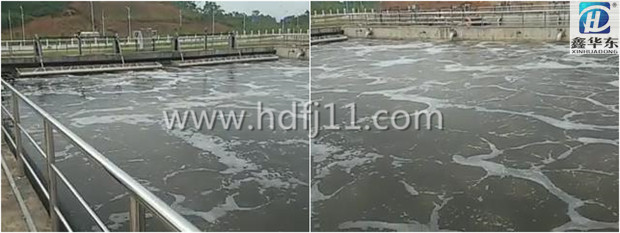 曝气风机使用现场