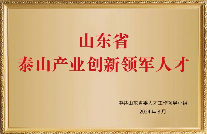 山东省泰山产业创新领军人才